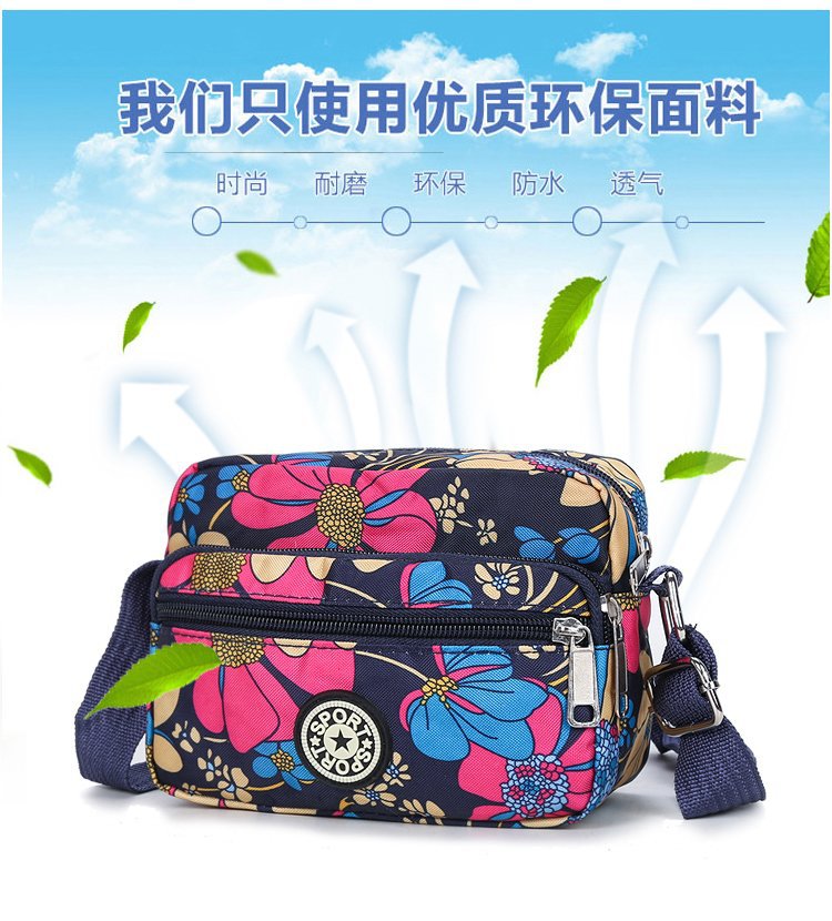 The manufacturer wholesals the new style of popular street stall supplies, casual and fashionable bags, and the new single-shoulder crossbody backpack for mommy pic 2