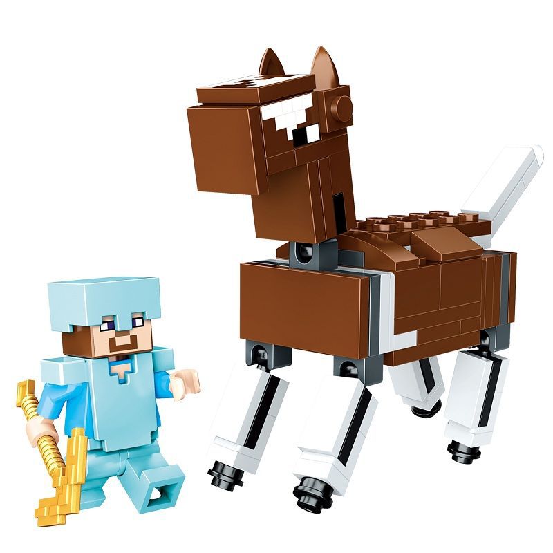 兼容乐高乐翼我的世界儿童益智拼插积木玩具男女孩幼儿园5-8岁详情3