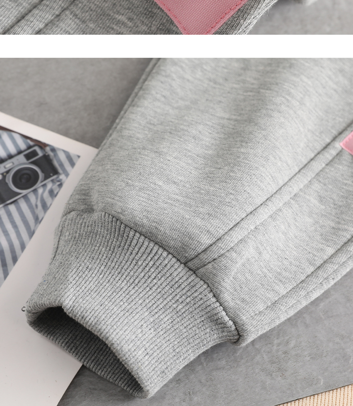 女童加绒裤子儿童纯棉加厚休闲长裤中大童秋冬运动裤卫裤女孩冬装详情17