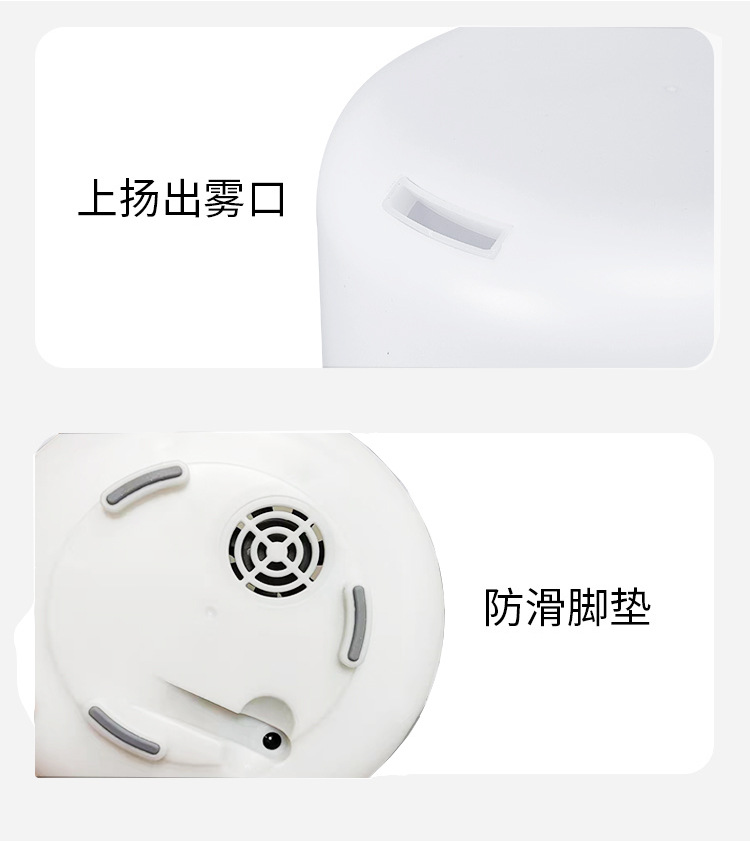 Remote control 500ml humidifier, Muji aroma diffuser, ultrasonic household air humidifier, seven-color night light aroma diffuser pic 22
