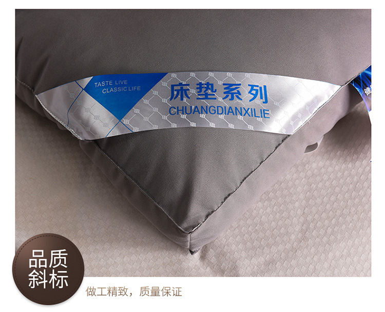 Wholesale of plush soft mattresses, 10cm thickened three-dimensional mattresses for five-star hotels, and student dormitory quilts pic 18