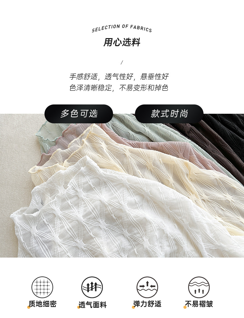 A new Korean-style slimming and sexy lace base layer with a black ear-trimmed high-neck and long-sleeved top for women pic 8