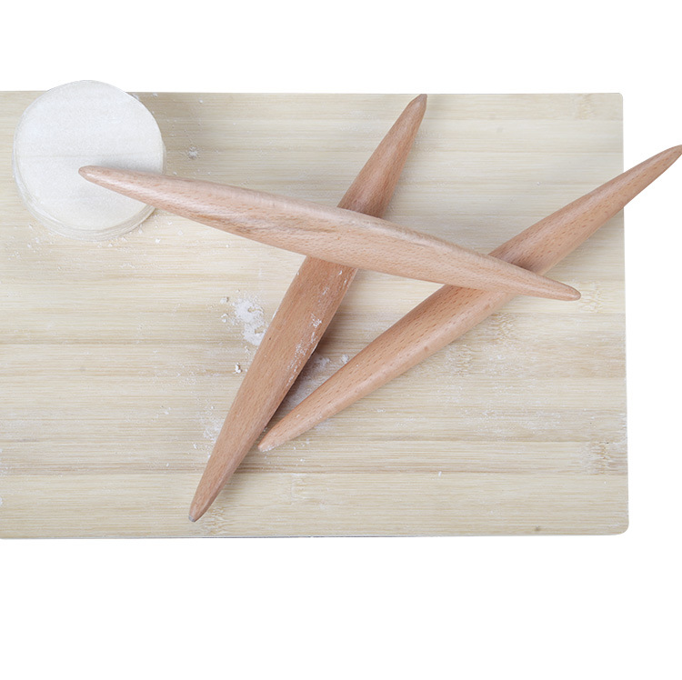 擀面杖实木  榉木烘焙工具木质擀面棍 许声友两元店货源 面杖详情6