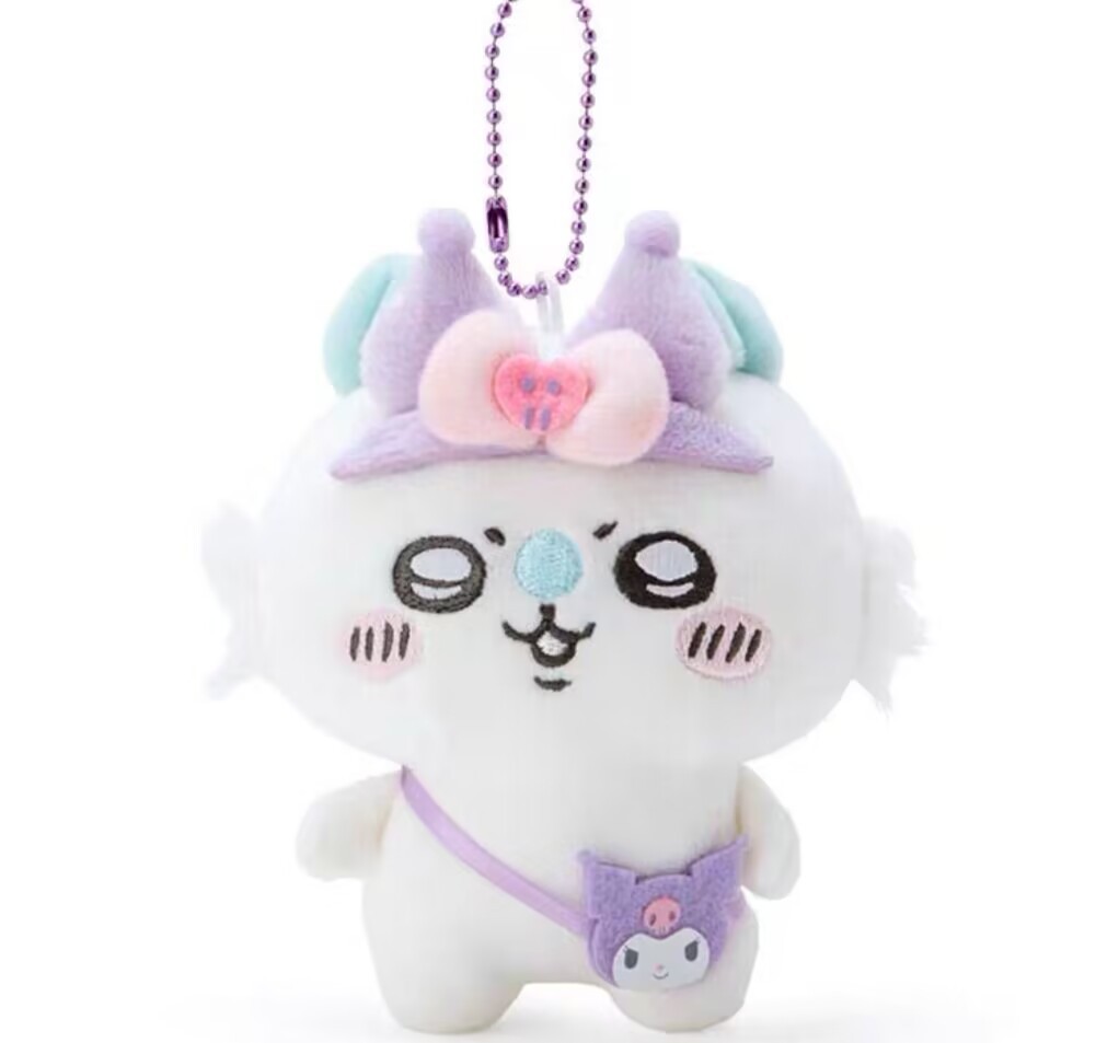 日单自嘲熊玉桂狗乌萨奇库洛米美乐蒂吉伊布丁狗毛绒公仔玩偶挂件详情9