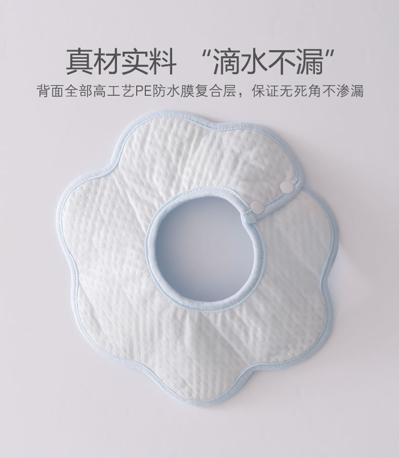 Encaje algodón bebé recién nacido babeo toallitas cuatro estaciones hombres y mujeres bebé babero impermeable babero recién nacido nuevo estilo tidal 0 pic 5