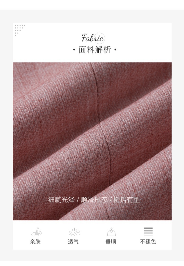 2022年秋季新款韩版时尚气质小西装女式职业装长袖西服外套女修身详情9