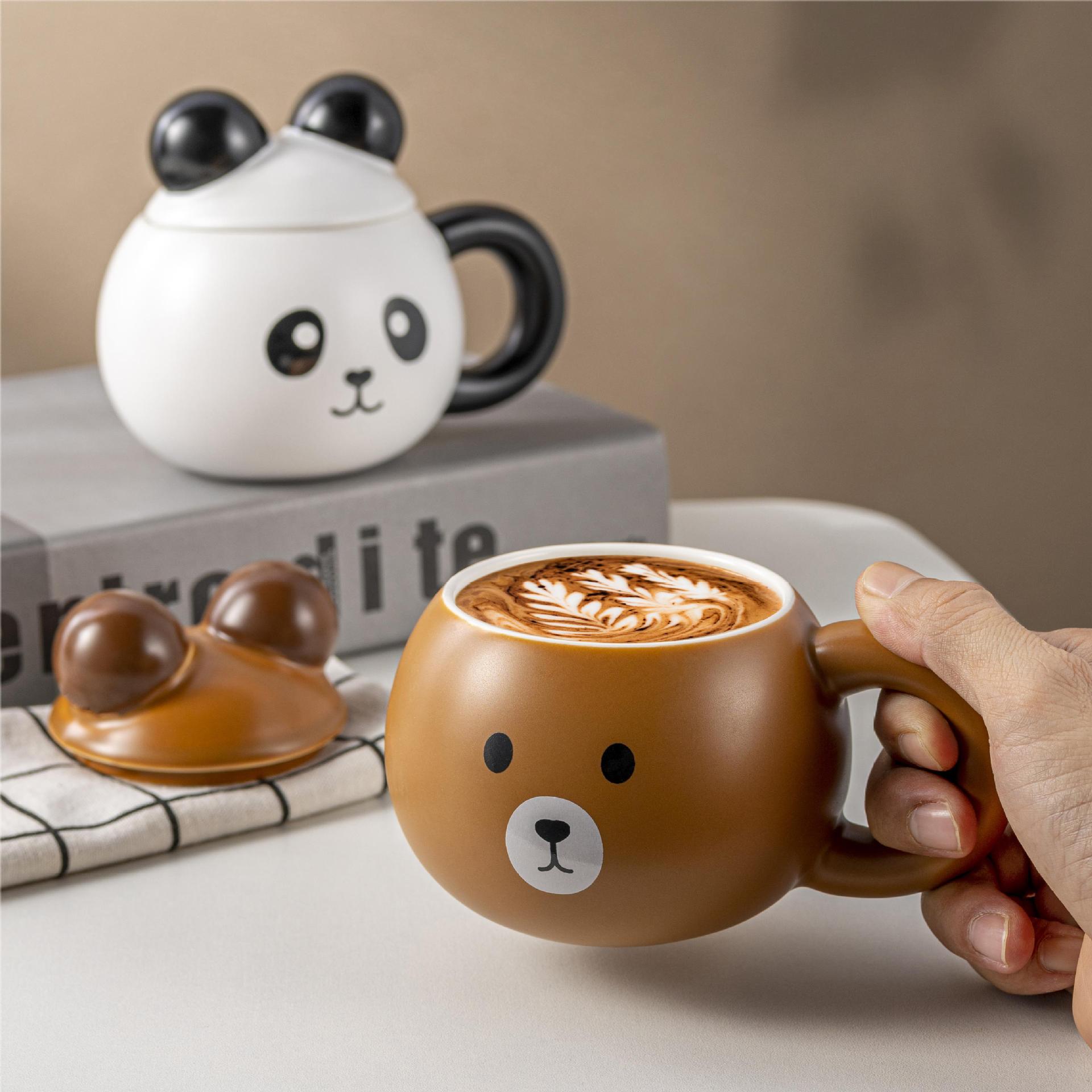 Creative flower ceramic cups, niche high-end coffee cups, light luxury mugs, water cups with high appearance standards, camellia cups as gifts pic 8