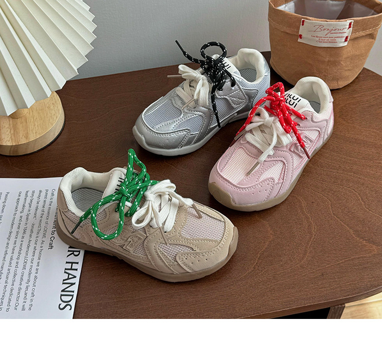 秋款运动鞋国潮男宝宝休闲鞋时尚韩版儿童鞋女童跑步鞋批发代发详情8