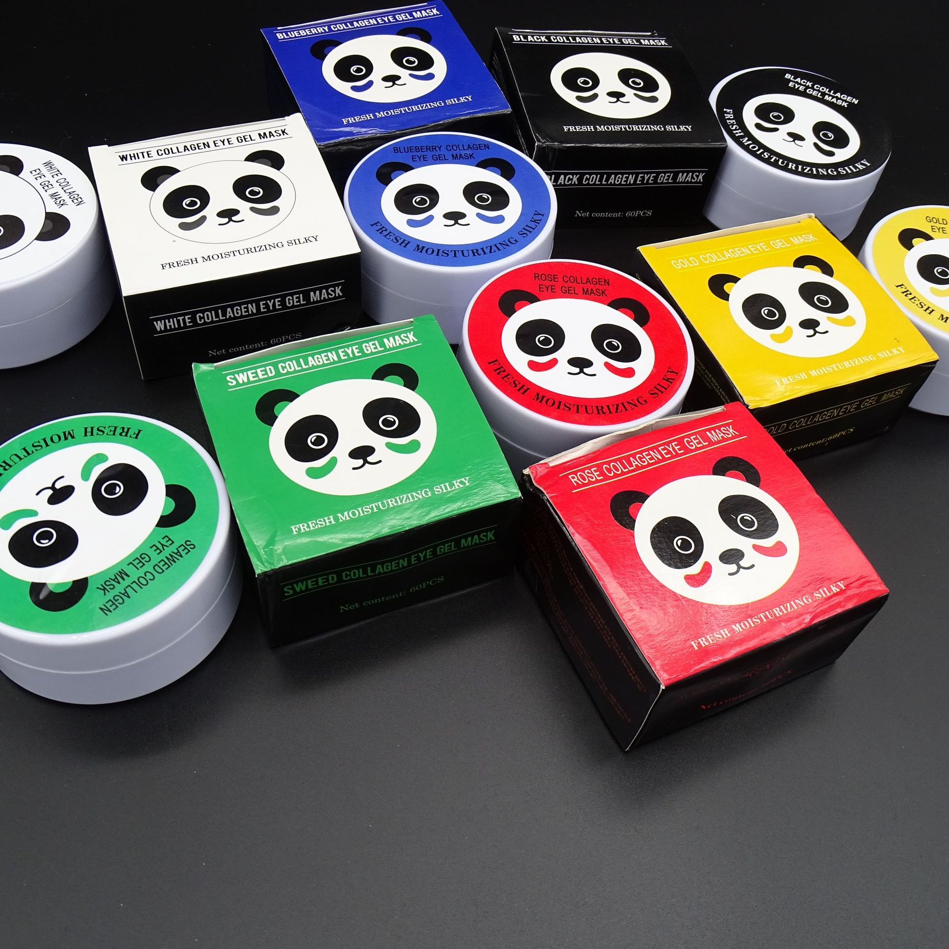 熊猫水晶眼膜贴 淡化细纹改善熊猫眼眼纹滋润眼部护理眼膜贴详情4