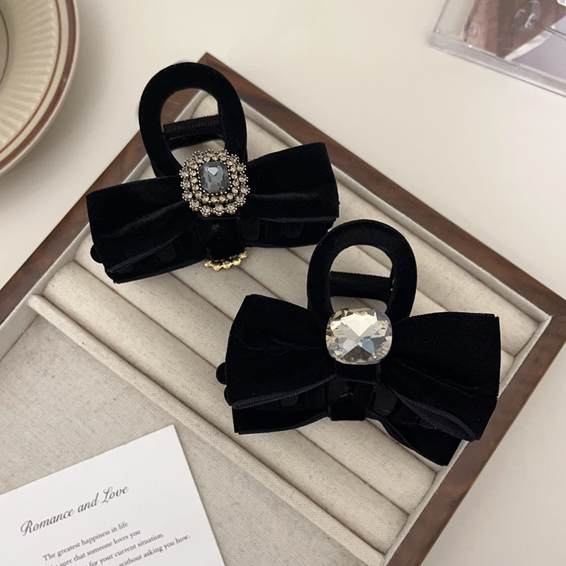 新款醋酸发夹刘海边夹韩国新款精致高级感简约珍珠一字鸭嘴夹发饰详情4