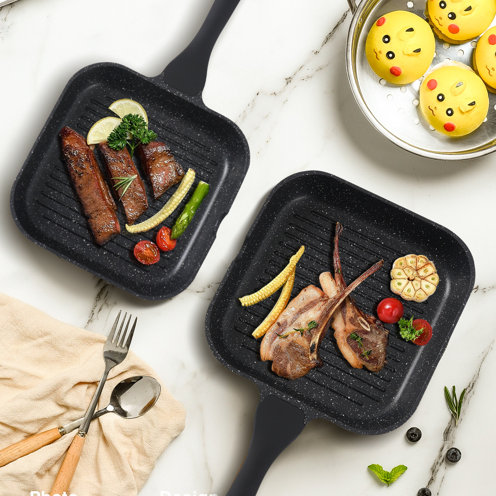 Winningstar British and European standard home barbecue, egg and steak multi-functional non-stick high-temperature resistant steak grill pic 2