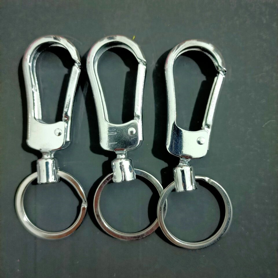 Metal stainless keychains, thickened keychains, steel keychains, pendants, accessories, 1 yuan, 2 yuan, free gifts, wholesale gifts pic 3