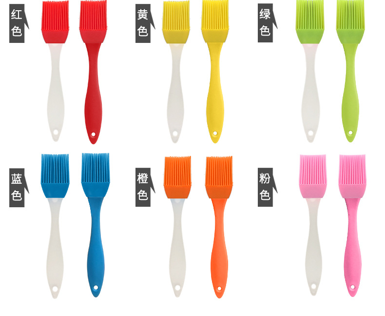 Baking and barbecue brushes, baking tools, silicone brushes, silicone oil brushes, silicone brushes, barbecue brushes pic 2