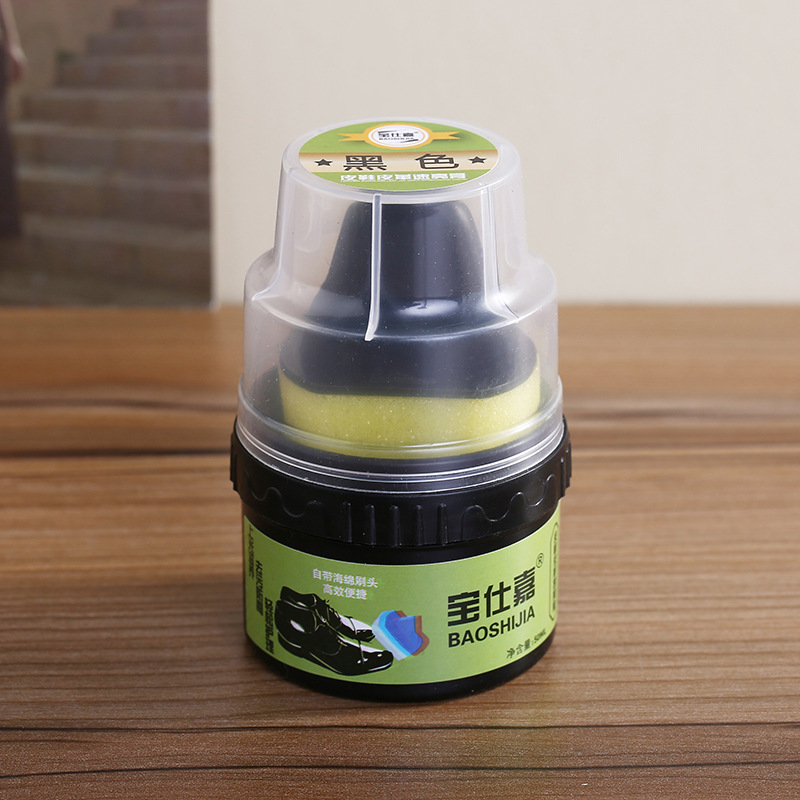 皮鞋上光绵羊油真皮保养油皮革修复膏护理液体鞋油皮鞋美容膏批发详情4