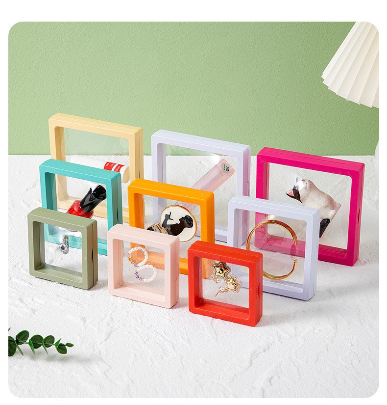 Anti-oxidation transparent PE film display box, suspended packaging box, gift bag, jewelry, ring and accessory box in stock pic 17