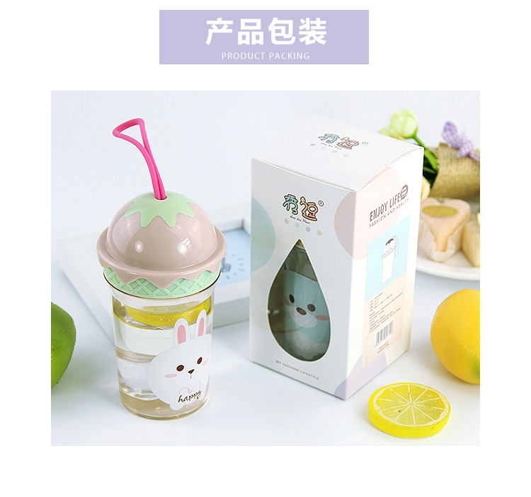 N3324 迷你冰淇淋杯 塑料水杯 奶茶杯 甜品杯 义乌10元店批发详情10
