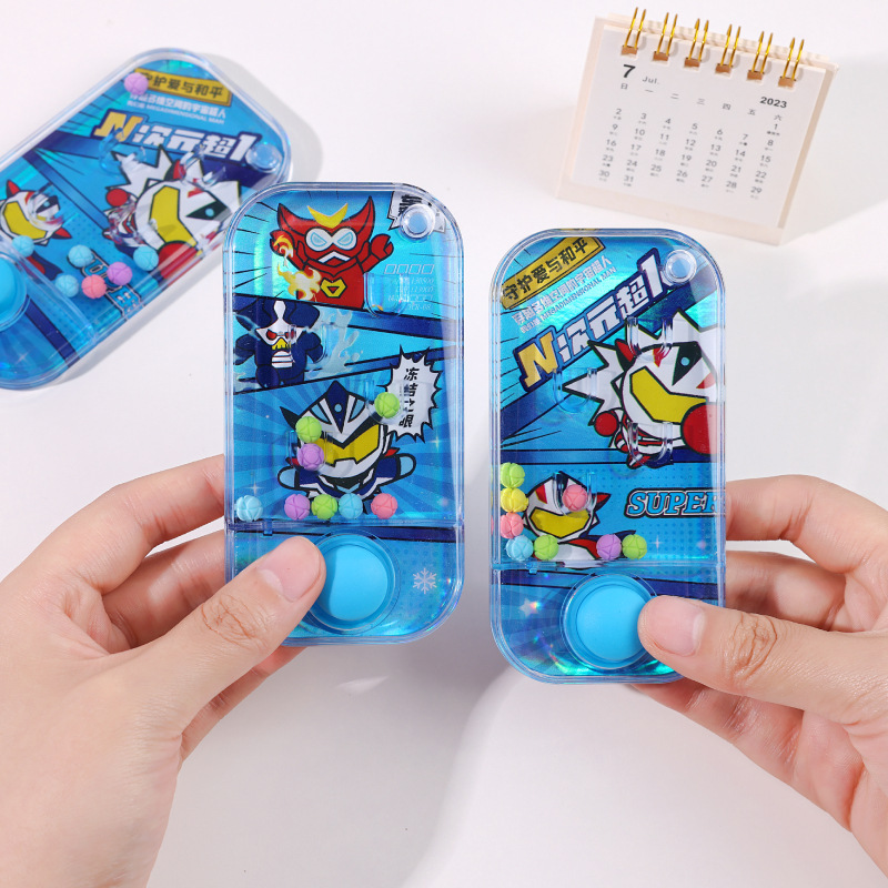 Cartoon ring-toss water machine creative educational toy, childhood handheld basketball shooting water machine, street stall and small store wholesale supply pic 21