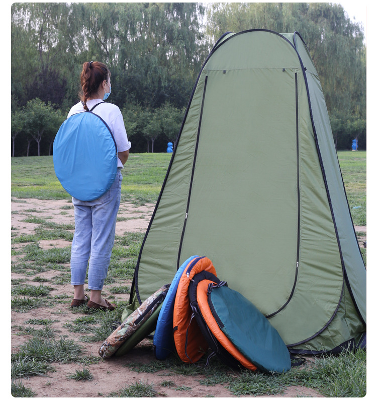 Outdoor bathing, shower and changing tent, household shower, mobile toilet tent, no need to build camping bathroom tent pic 20