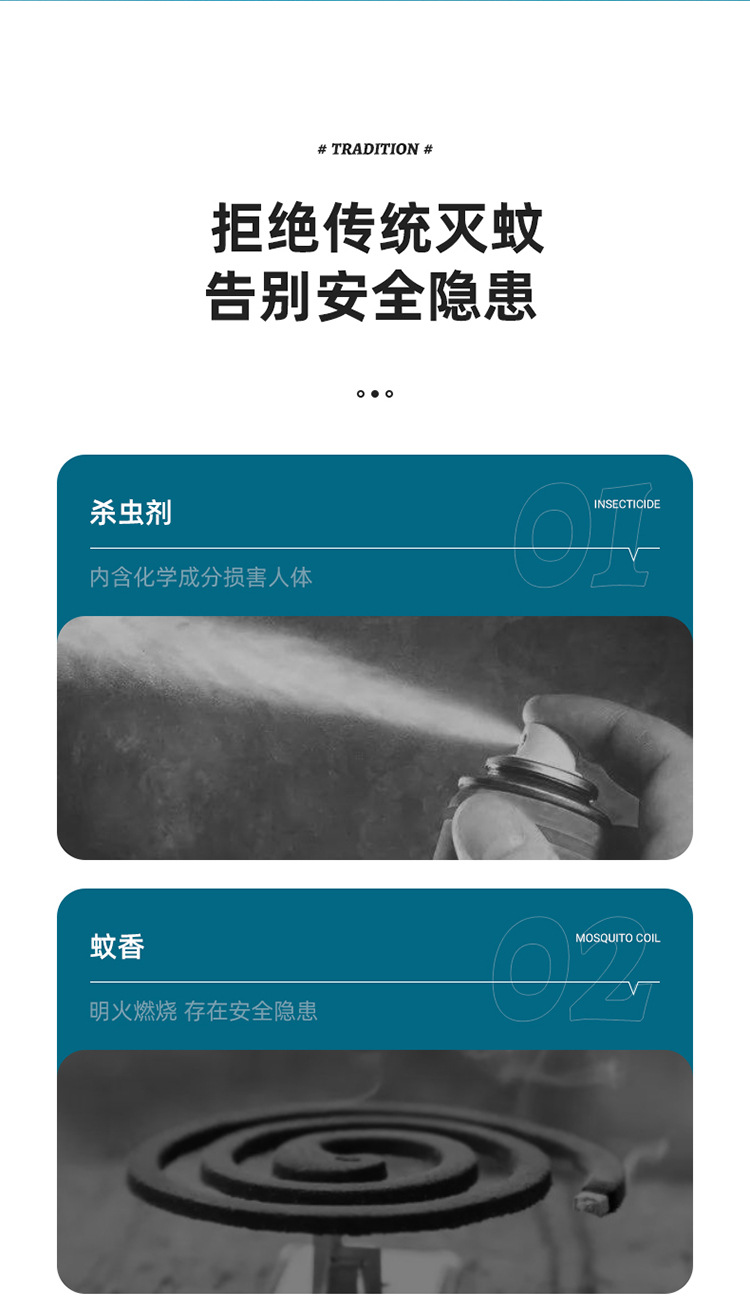 跨境电击灭蚊灯家用静音驱蚊神器USB挂壁手持驱蚊灯小夜灯二合一详情6