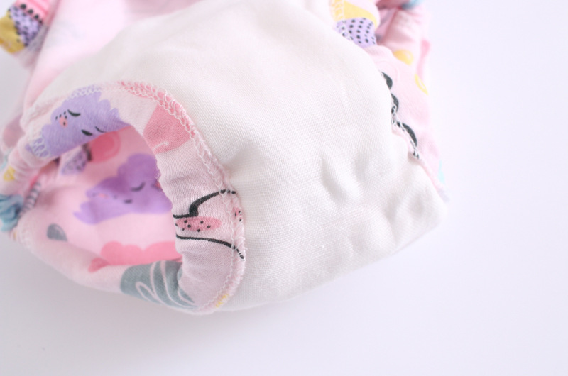 训练裤婴儿夏a类纯棉不夹屁屁宝宝尿布裤透气可洗入厕练习裤内裤详情30