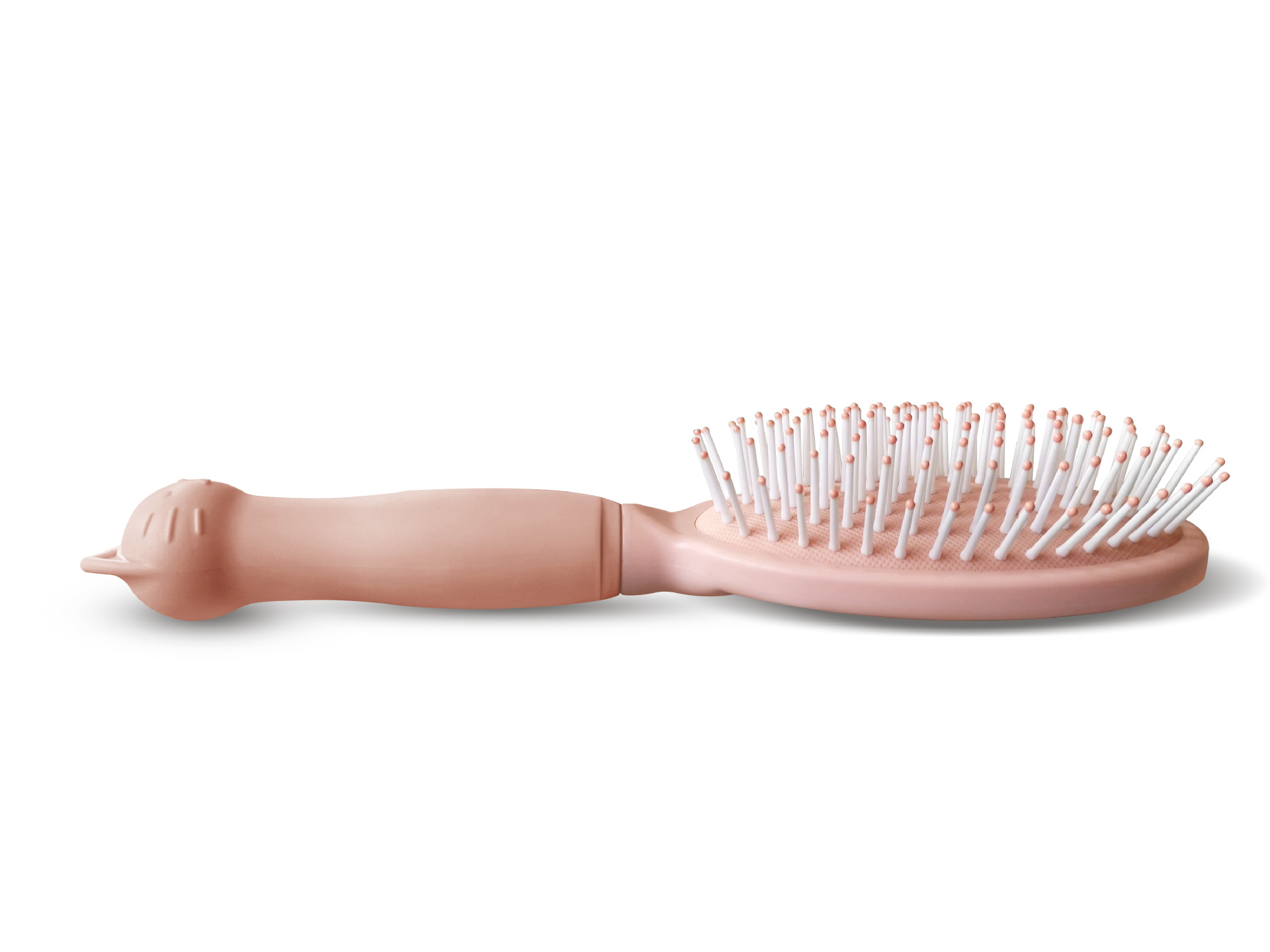 厂家现货塑料气囊按摩梳 美发卷发梳 盒装黑色卡通小猫平板梳子详情9