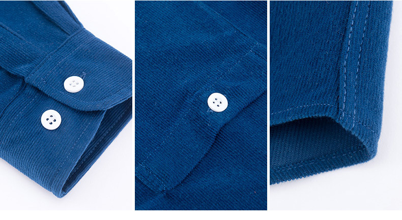 Camisa de pana otoño manga larga plus cotton coat hombre negocios casual top camisa sin escaldor coat hombre al por mayor pic 16