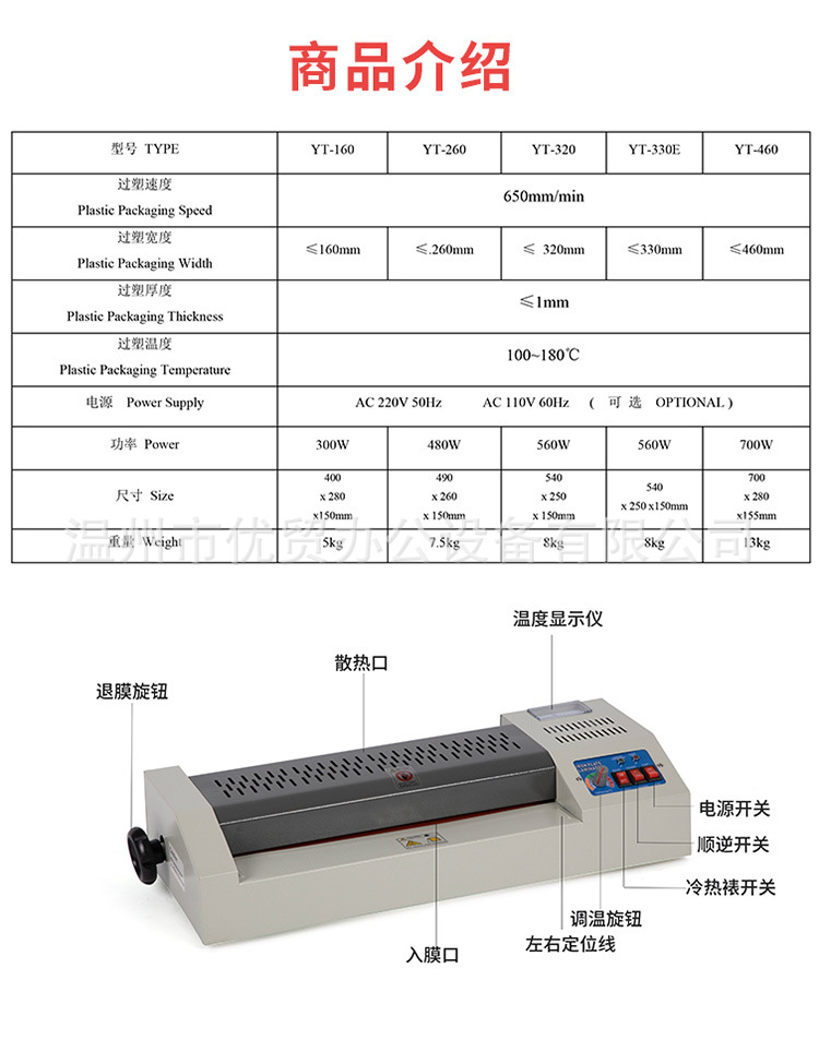 A3 plastic sealing machine photo, laminating machine office and home document photo, photo laminating machine cold laminating hot laminating machine no handwheel pic 2