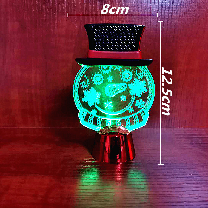 Acrylic LED festival creative decorative gifts, handicrafts, dynamic atmosphere ornaments, acrylic 3D night lights pic 5