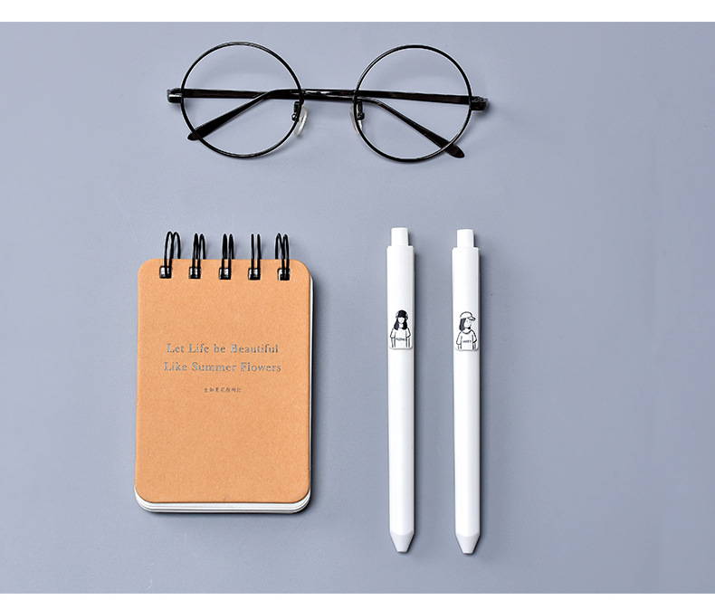 Zhongfan ZF1810 triangular rod signature Pen, plastic creative stationery, quick-drying gel pen wholesale pic 14