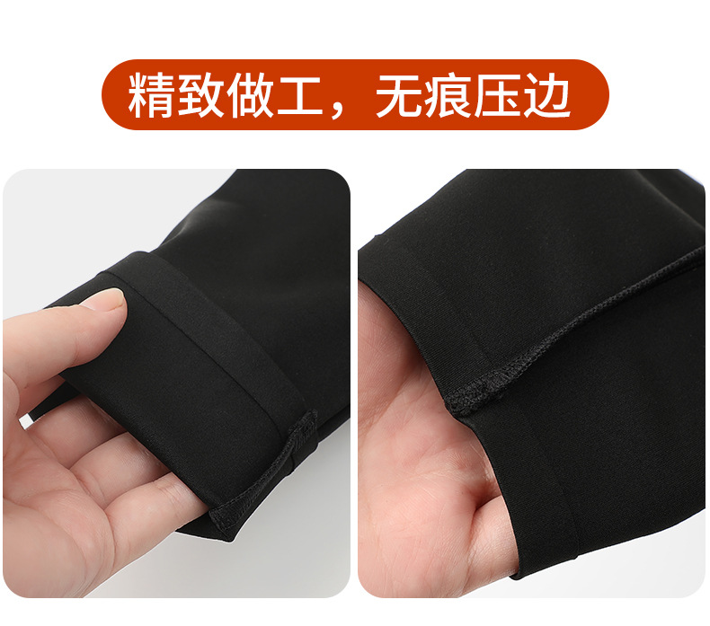 2023 New Barbie pants Spring/Summer high-waisted, belt-cinching and hip-lifting, nine-point outerwear leggings for women, shark pants for women wholesale pic 15