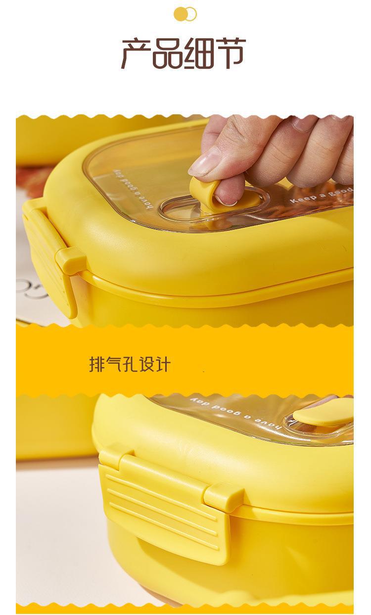 便当微波炉保温不锈钢鸭防微波可爱专用烫便当盒加热餐盒盒饭可爱0652-9详情1