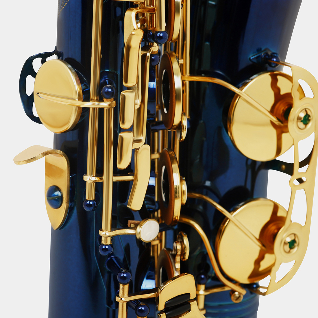 LADE降B调次中音萨克斯手工雕花鲍鱼壳管体乐队专业演奏saxophone详情21