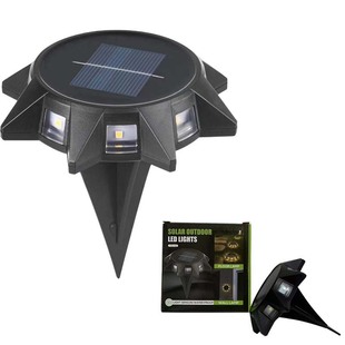 Outdoor solar ice brick lights, floor tile lights, household 4LED square ice block lights, courtyard and garden glass decorative lights pic 21