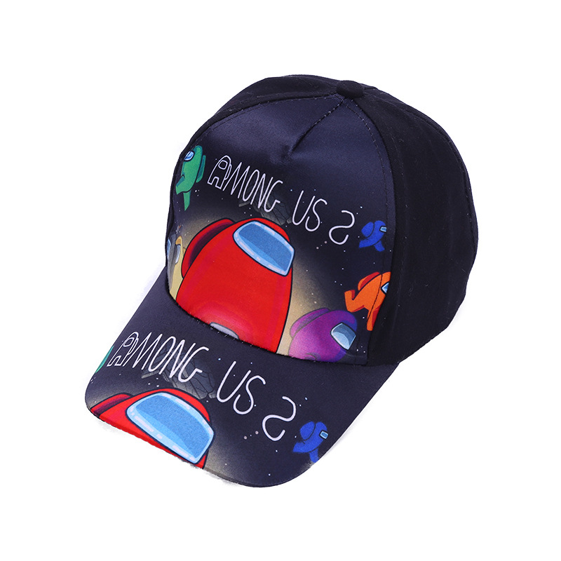 Among us baseball cap game series peripheral Space Werewolf Kill printed embroidered student baseball caps pic 15