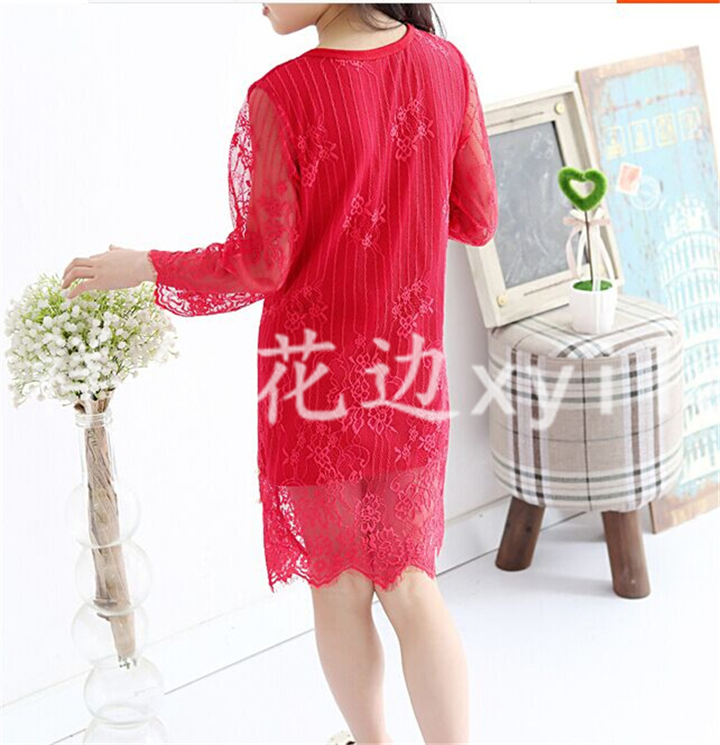 Factory direct sales of eyelash lace fabric and clothing accessories in stock. New lace styles available pic 7