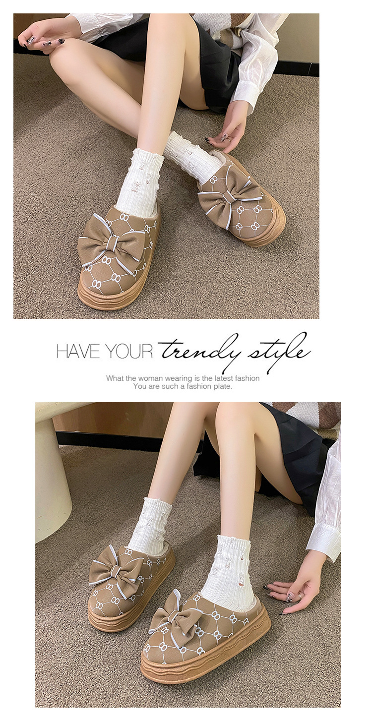 冬季棉拖鞋女士居家室内防滑厚底时尚ins加绒加厚棉拖鞋一件代发详情19