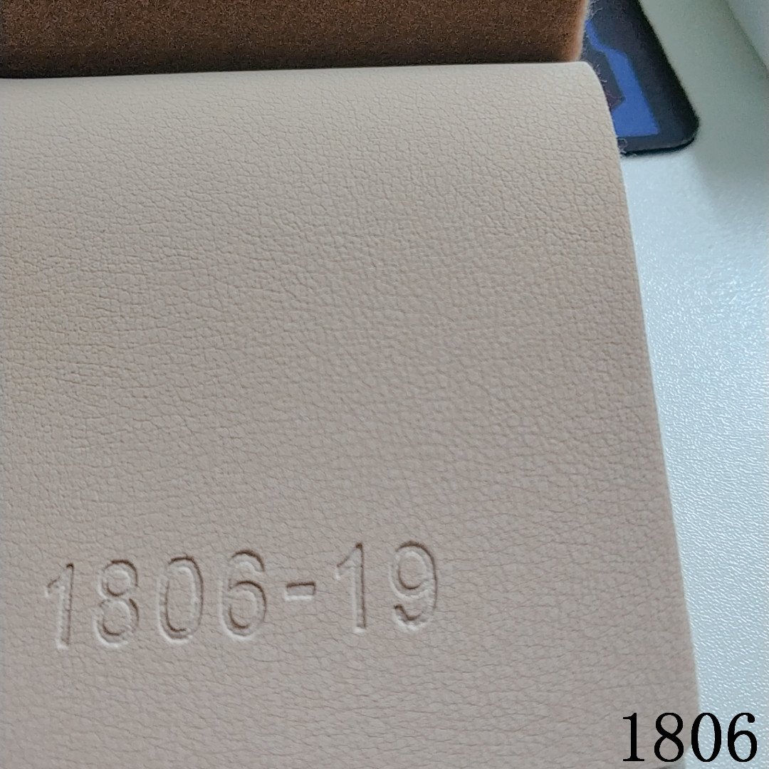 1.5mm solvent-free hydrolysis-resistant semi-PU /PVC artificial leather with a velvet base for car seats and office sofas pic 13