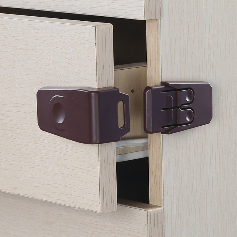 Multi-functional corner drawer lock pic 4
