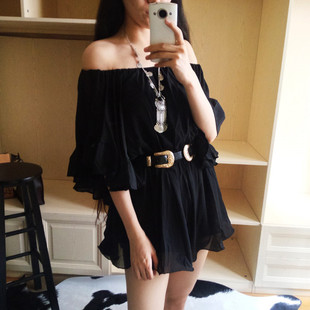 欧美元素朋克街舞腿环脚环双排吊袜带吊靴带爱心铆钉皮质批发详情9