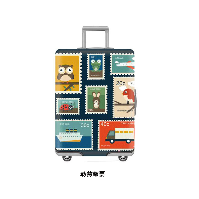 Aliexpress, Amazon, ebay travel case, handle case, travel dust-proof elastic bag, thickened printed pic 3