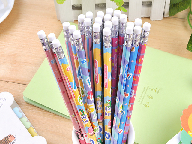 Boxed sapling pencil set, student eco-friendly HB pencils, student stationery pencils, school supplies wholesale pic 6