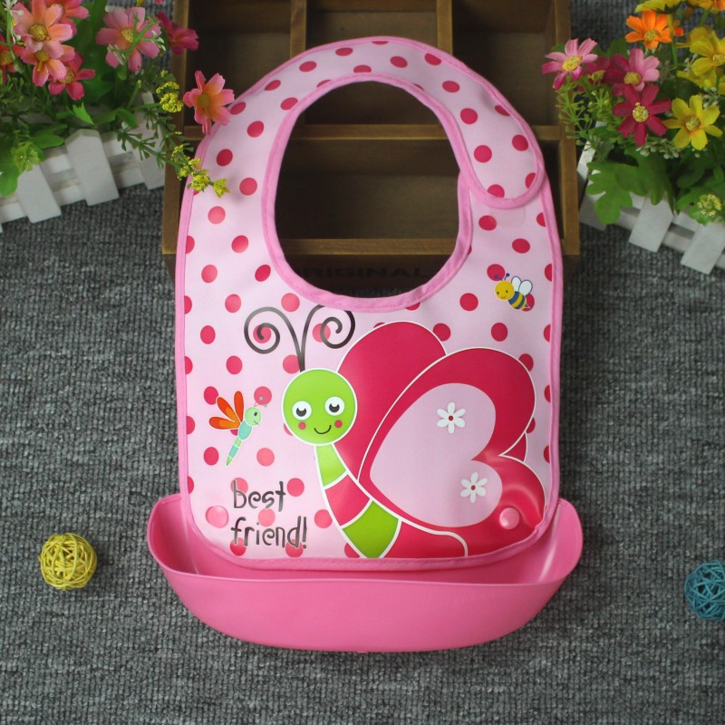 OEM定制分体防水食饭兜婴儿童宝宝围兜口水巾围嘴可拆卸立体两用详情5