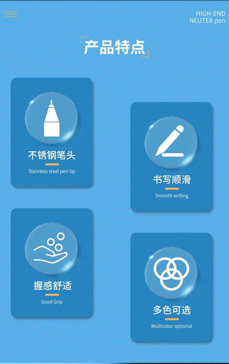 Metal ballpoint pens, business ballpoint pens, advertising gift pens, ballpoint pens, medium oil pens pic 1