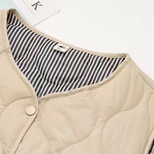 女士马甲2024新秋冬季新款加绒加厚保暖坎肩背心高档贴身面料详情12