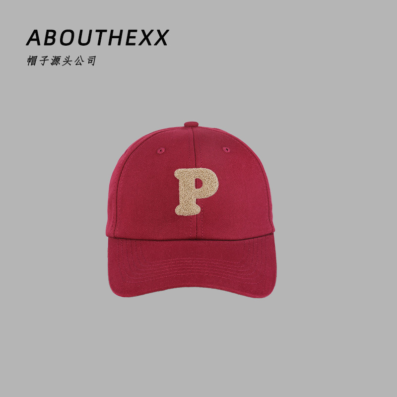 Sombreros mujeres burst estilo P letras gorras de béisbol moda calle semi hard top top pato tongue cap al aire libre sombreros de sombra hombres al por mayor pic 27
