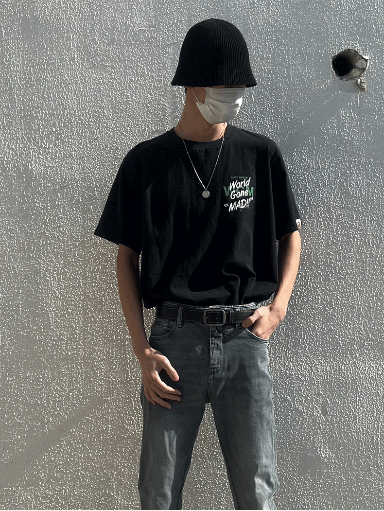 针扣皮带男士年轻人港风潮流ins简约牛仔裤腰带男女通用百搭裤带详情13