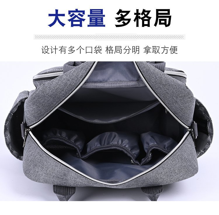 跨境时尚妈咪包女士单肩斜挎包妈妈大容量手提包待产包母婴包批发详情7