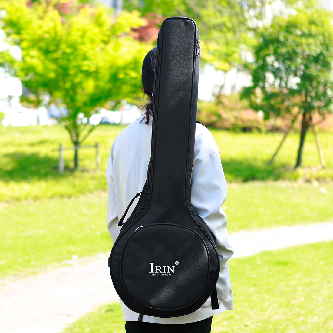 حقيبة طائر الأوتار الأوتار البانجو (Banjo)، حقيبة أكتفين سميكة مضادة للزلازل على أكسفورد pic 3