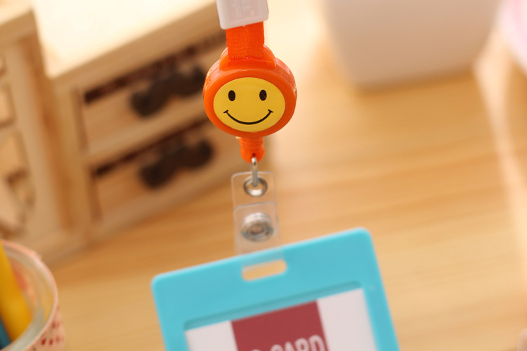 New brand of cartoon cute color hard plastic name tag holders, PVC employee ID card holders for wholesale pic 8