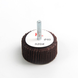 氧化铝棕刚玉百页片塑盖百叶片加厚抛光百页轮砂轮片红砂百叶轮详情4